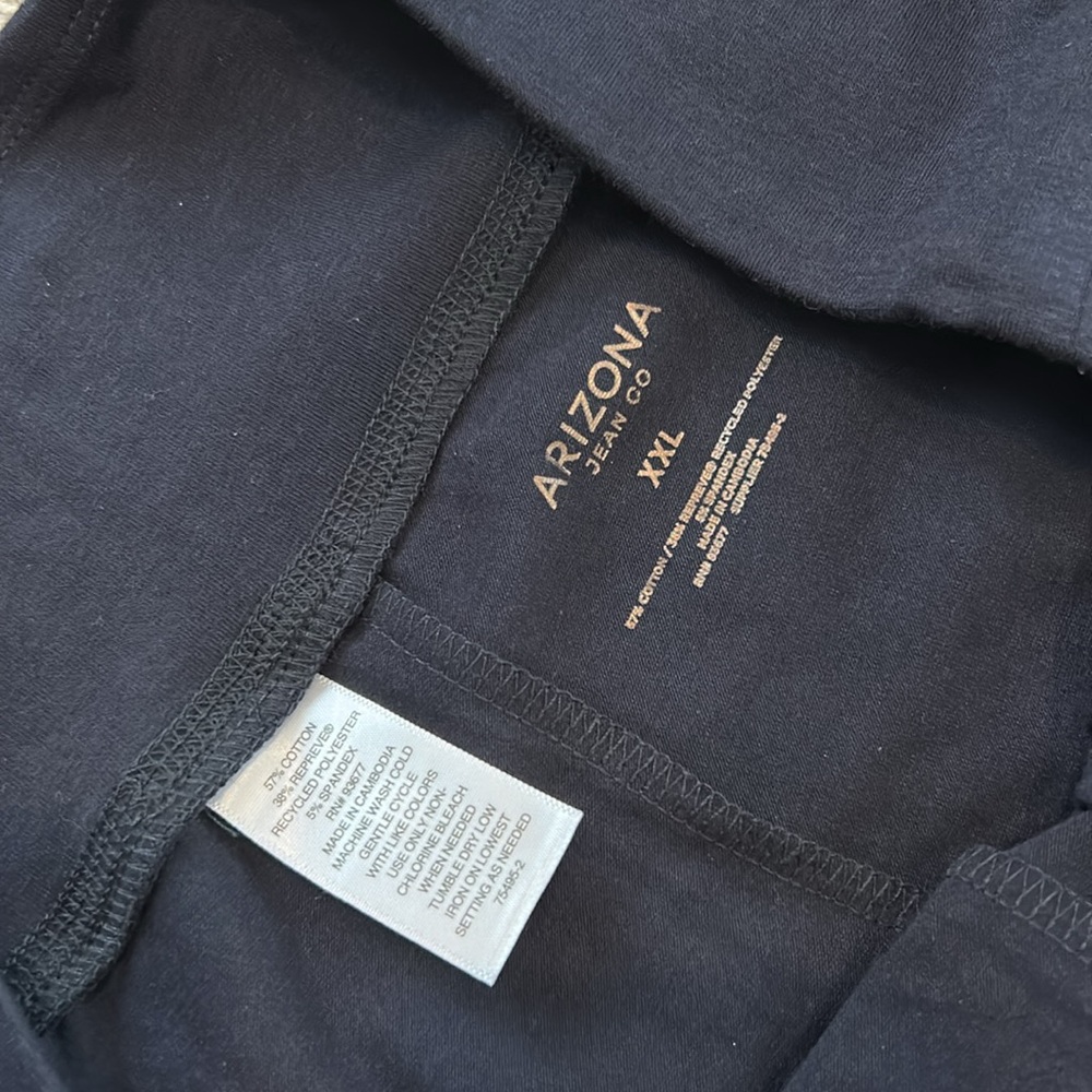 🆕 Arizona jean company lounge pant navy white XXL super soft stretch - Picture 4 of 6